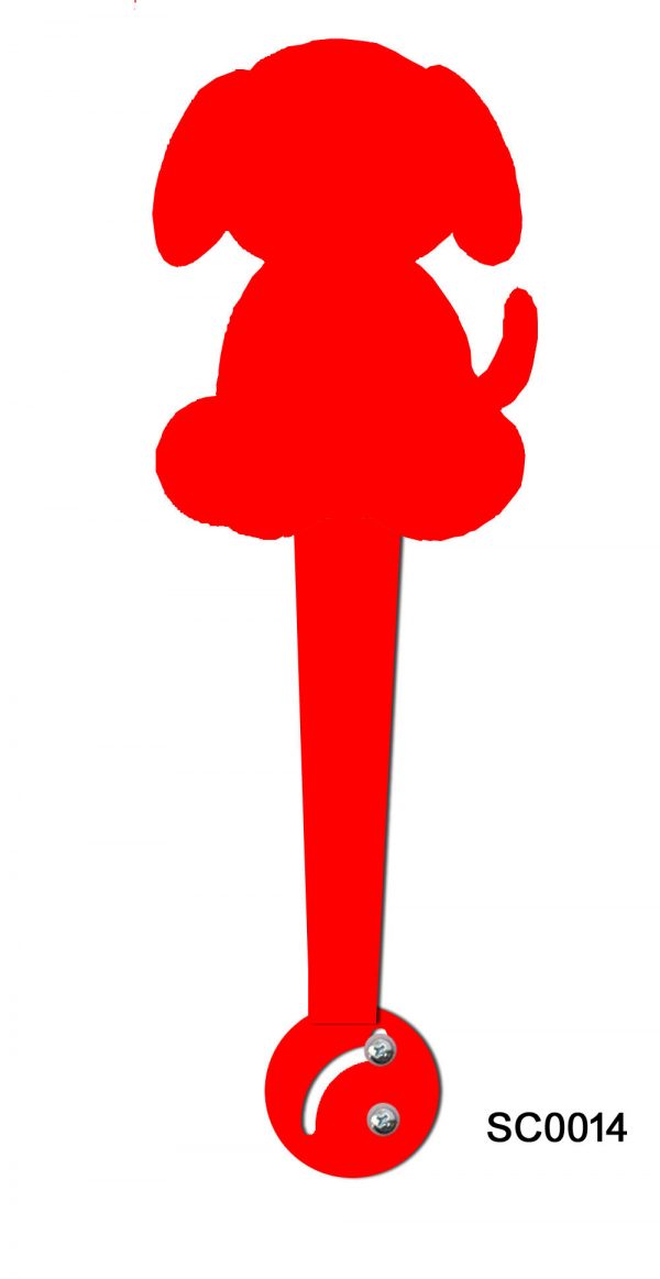 mail box flag animal red