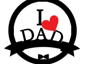 sc metal art I love dad father day holiday customized name wall decor