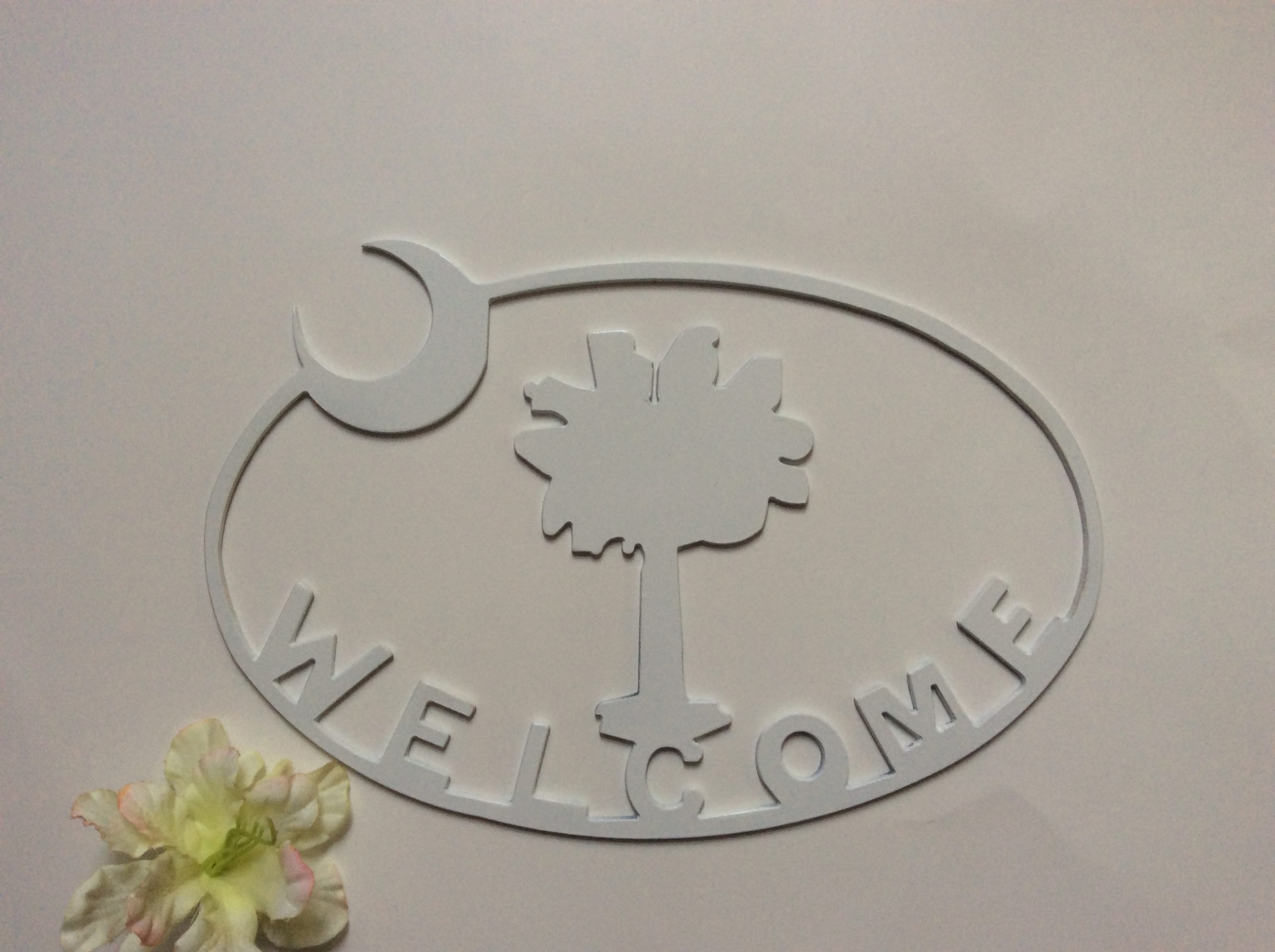 Welcome Home Sign Welcome Home Metal Word Sign Southern 