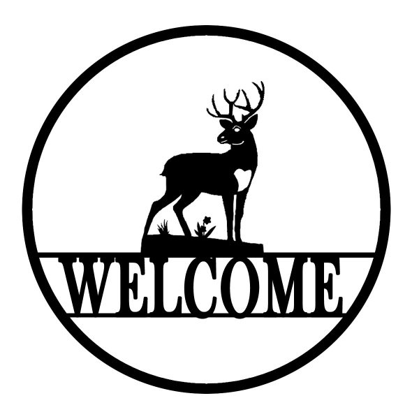 sc metal art welcome sign home decor