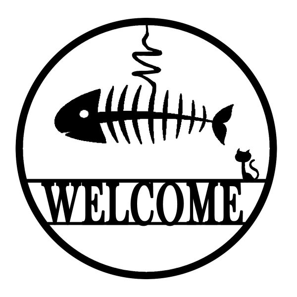 sc metal art welcome sign home decor