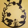 SC Metal Art Hummingbird and Dragonfly Nature Scenery - Image 5