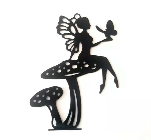 Fairy Fence Post Topper, Garden Ornament