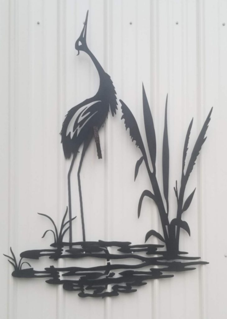 Design within Reach SC Metal Art Customized Design Heron