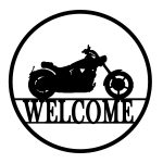 sc metal art welcome sign home decor